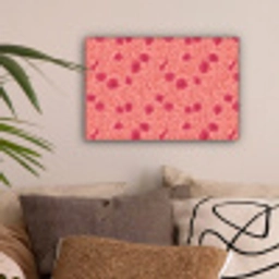 Weidebloemen - Romantisch - Roze canvas 2cm klein 34 -sfeer1