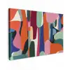Vormen - Ritmisch - Kleuren - Abstract canvas 2cm klein -z3d