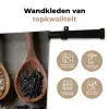 Houten - Lepels - Rijst - Zaden Wandkleed katoen klein -sfeer2