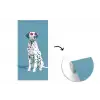 Dalmatiër - Zonnebril - Blauw fotobehang vinyl groot -3d