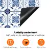 Patroon - Tegel - Blauw Inductie beschermer vinyl 3mm klein 276 -zzzzzzz-td-onderkant