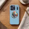 Discobal - Glinsterende sterren - Regenboog Telefoonhoesje iPhone 17 Pro klein -sfeer1