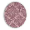 Varen - Patroon - Paars Akoestische PET Vilt - Rond klein 838 -3d