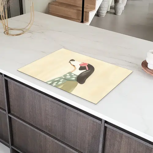 Hond - Zonnebril - Sjaal Inductie beschermer vinyl 3mm klein -sfeer8