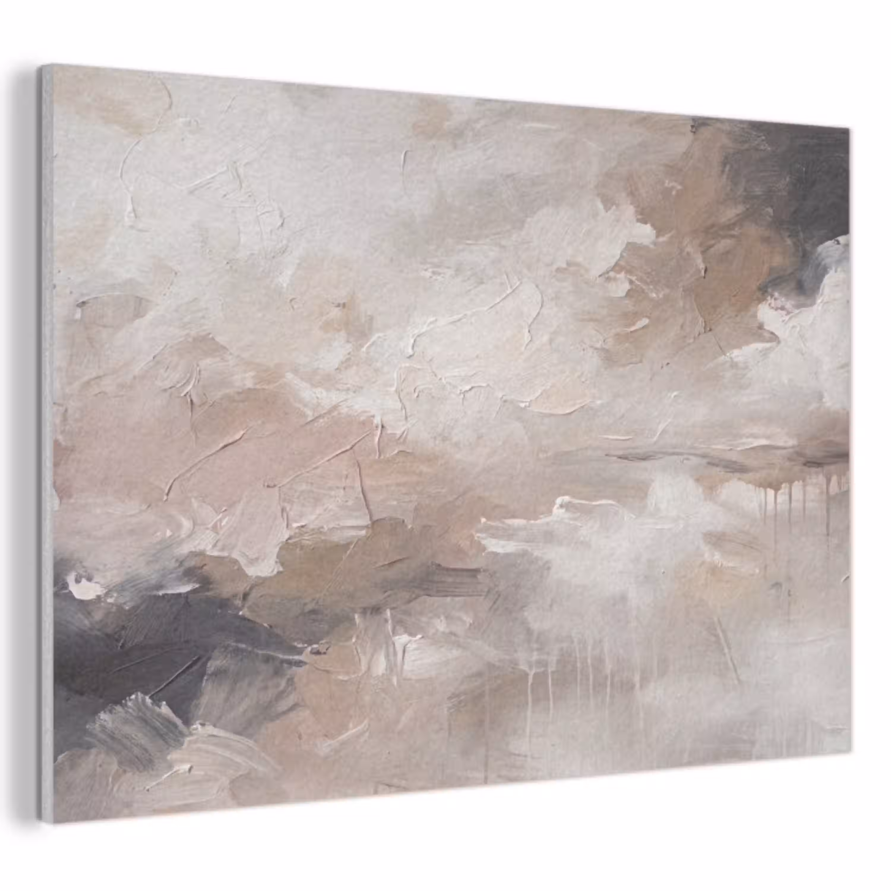 Abstract - Textuur - Kunst - Modern - Beige PET vilt klein -3d