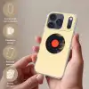 Illustratie - Vinylplaat - Beige - Vintage Telefoonhoesje iPhone 17 Pro klein -sfeer3_NL
