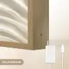 Diagonaal - Golven - Crème Light Box met batterij (Wandlamp) middel 907 -USP_websiteoplaadbaarNL