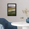 Berglandschap - Rivier - Bos fotolijst zwart zonder passe partout klein -sfeer4