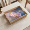Vlinder - Vleugels - Pastel - Glinstering Dienblad Rechthoek middel -sfeer1