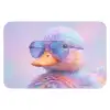 Eend - bril - Pastel WCmat klein -3d