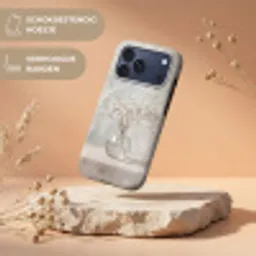 Vaas - Gipskruid - Wit Toughcase MagSafe Apple iPhone 17 Pro Max klein -USP_RandenV_NL