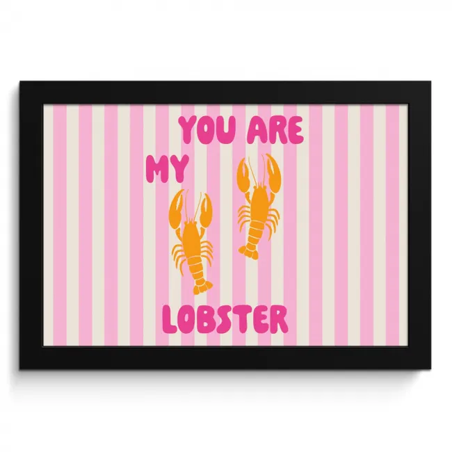 Lobster - Love - Valentijn KitchenYeah - Keuken - Fotolijst klein -3d