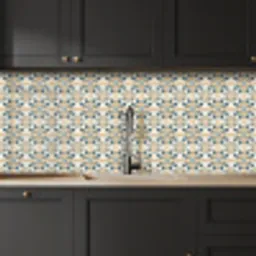 Patroon - Klassiek - Kleurrijk keuken achterwand 2 middel 871 -sfeer1