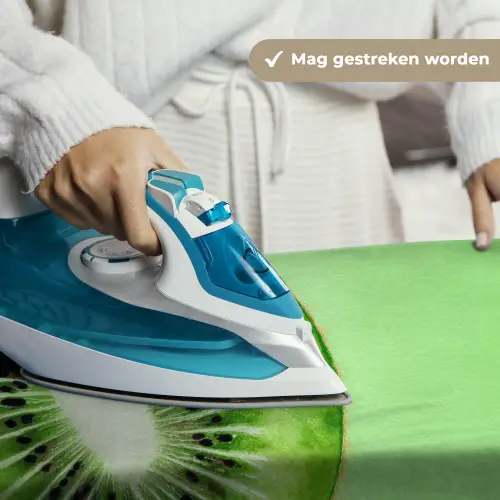 Kiwi - Groen - Fris Wandkleed katoen klein -sfeer9