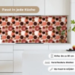 Cirkels - Modern - Kleurrijk keuken achterwand 2 middel 871 -sfeer4_DE