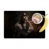Ijsbeer - Hoed - Bril - Stoel Placemat vinyl groot -zzzproduct_Kitchenyeah-website