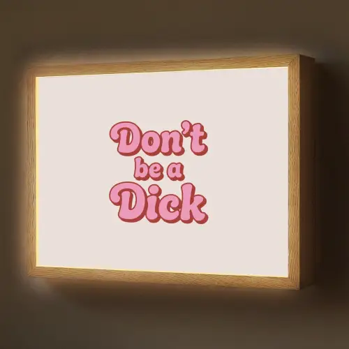 Tekst - Boodschap - Roze Light Box met batterij (Wandlamp) middel -z3d_website