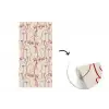 Gezichten - Abstract - Rood - Beige fotobehang vinyl groot 64 -3d