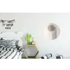Minimalistisch - Cirkel - Lichtgrijs Wandcirkel aluminium klein -kinderkamer