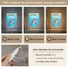 Dolfijn - Zeedieren - Onderwater - Kinderen - Meisjes Light Box met kabel (Kinderlampje) klein -USP_lichtkleurFR