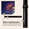 Kosmisch - lichtboom - Kerst - Kleurrijk Inductie beschermer vinyl 3mm middel -zzzzzzz-induclip_FR