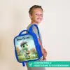 Golf - Dino - Groen Kinderrugzak - Blauw middel -sfeer3_NL