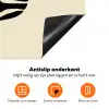 Beige - Lijnen - Golvend -  Abstract Inductie beschermer vinyl 3mm klein -zzzzzzz-td-onderkant