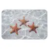 Zeesterren - Water - Helder Badmat klein -3d