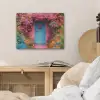 Bloemen - Deur - Roze PET vilt klein -sfeer3