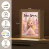 Prinses - Roze - Kasteel Light Box met kabel (Kinderlampje) klein -USP_NL
