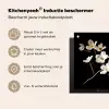 Elegantie in Ivoor en Goud Inductie beschermer vinyl 3mm middel -zzzzzzusp-haakje_NL