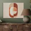 Illustratie - Abstract - Vormen - Rood PET vilt klein -sfeer2
