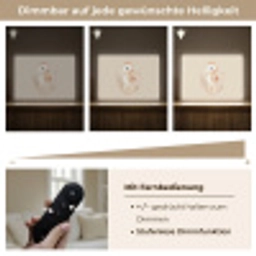 Zeepaardje - Zeewier - Beige Light Box met batterij (Wandlamp) middel -USP_dimbaarDE