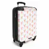 Kreeft met strepen patroon blauw NBS - Handbagage koffer - Volwassenen Unisex middel -productfoto_3d