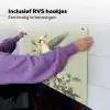 Gele kuifkaketoe - paradijsvogelbloemen - Groen Inductie beschemer met haakjes middel -ky-ophangen-nl