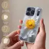 Wit - Bloem - Elegant Telefoonhoesje iPhone 17 Pro klein -sfeer3_NL