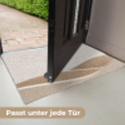 Abstract - Golven - Modern - Beige Deurmat klein -USP_DE
