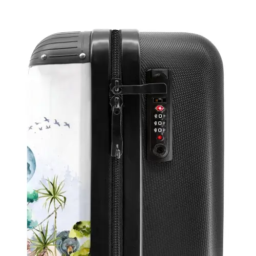 Jungle safari Koffer - NBS - Handbagage middel -slot