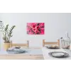 Bloemen - Verf - Roze Muursticker klein -eettafel