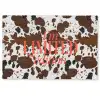 Koeienprint - Limited edition - Rood Deurmat klein -zkaufland3d