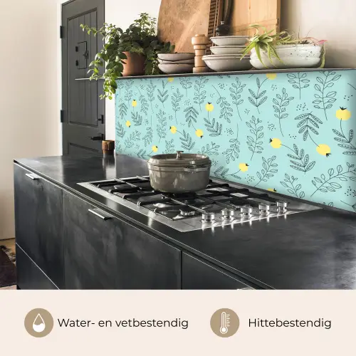 Patronen - Zaad - Planten keuken achterwand 2 middel 871 -usp_NL