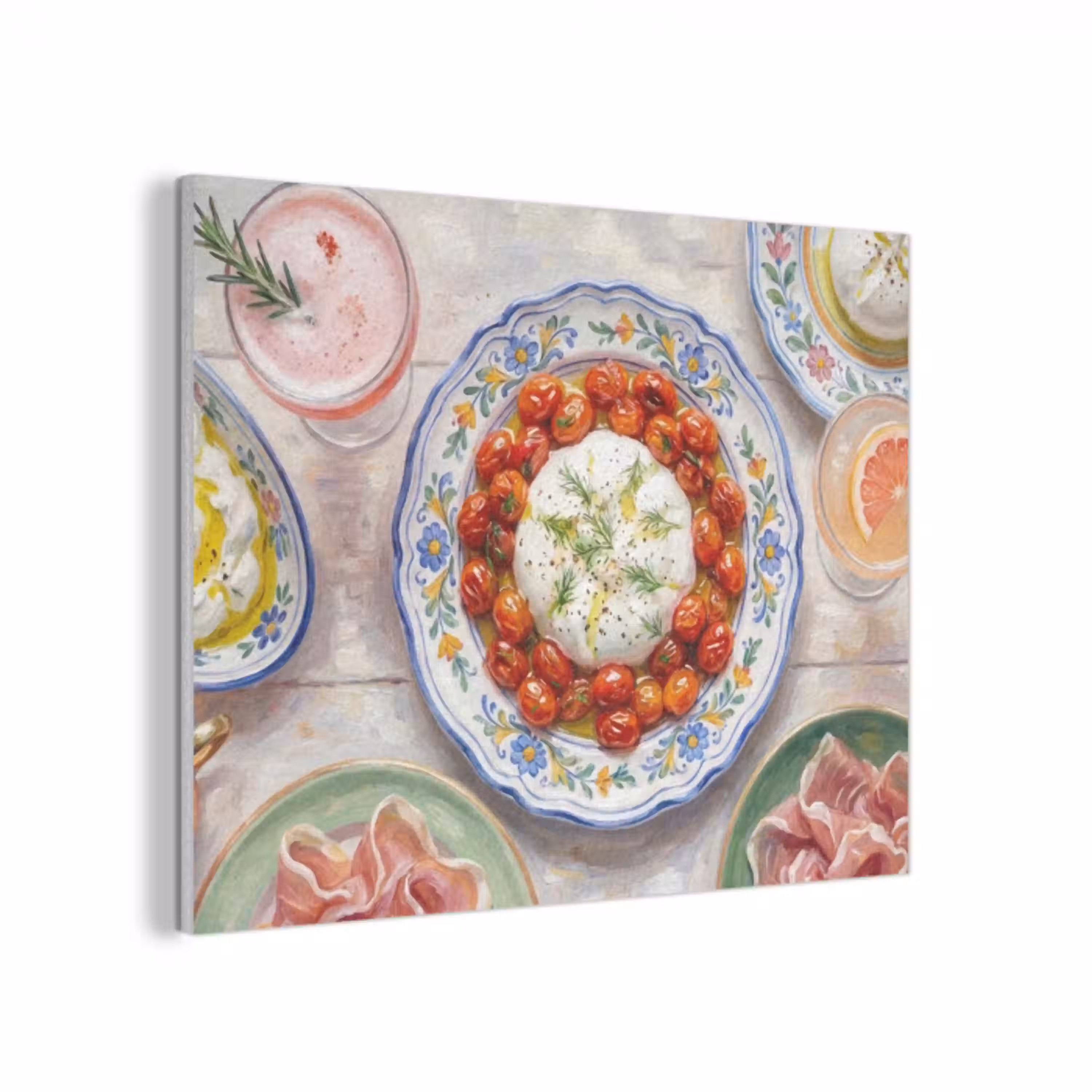 Eten - Tafel - Divers - Modern PET vilt klein -3d