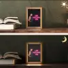 Man - Tekst - Neon Light Box met kabel (Tafellamp) klein -sfeer3