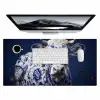 Koe - Delfts - Blauw - Artistiek Muismat XXL klein -3d