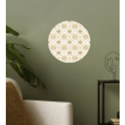 Ornament - Klassiek - Goud Wandcirkel behangsticker klein 186 -sfeer2