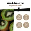 Kiwi - Fruit - Groen Wandkleed katoen klein -sfeer2