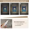 Heks - Volle maan - Sterrenhemel Light Box met kabel (Kinderlampje) klein -USP_dimbaarNL