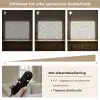 Parelmoerglans - Wit - Schelp Light Box met batterij (Wandlamp) middel 907 -USP_dimbaarNL
