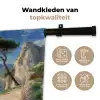 Rotsen - Kustlijn - Boom - Bergen Wandkleed katoen klein -sfeer2