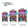 Monstervrienden Festijn NBS - Handbagage koffer - Kinderen Unisex middel zzzzzzVergelijking_3EN
